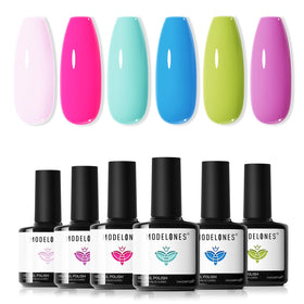 modelones lifestyle summer look nails styled for bright seasonal outfits