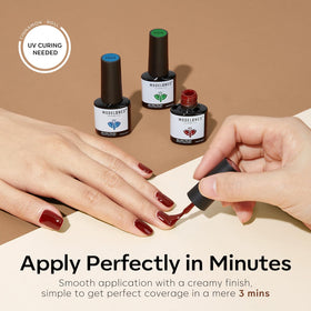 modelones lifestyle tabletop manicure scene demonstrating at-home salon convenience