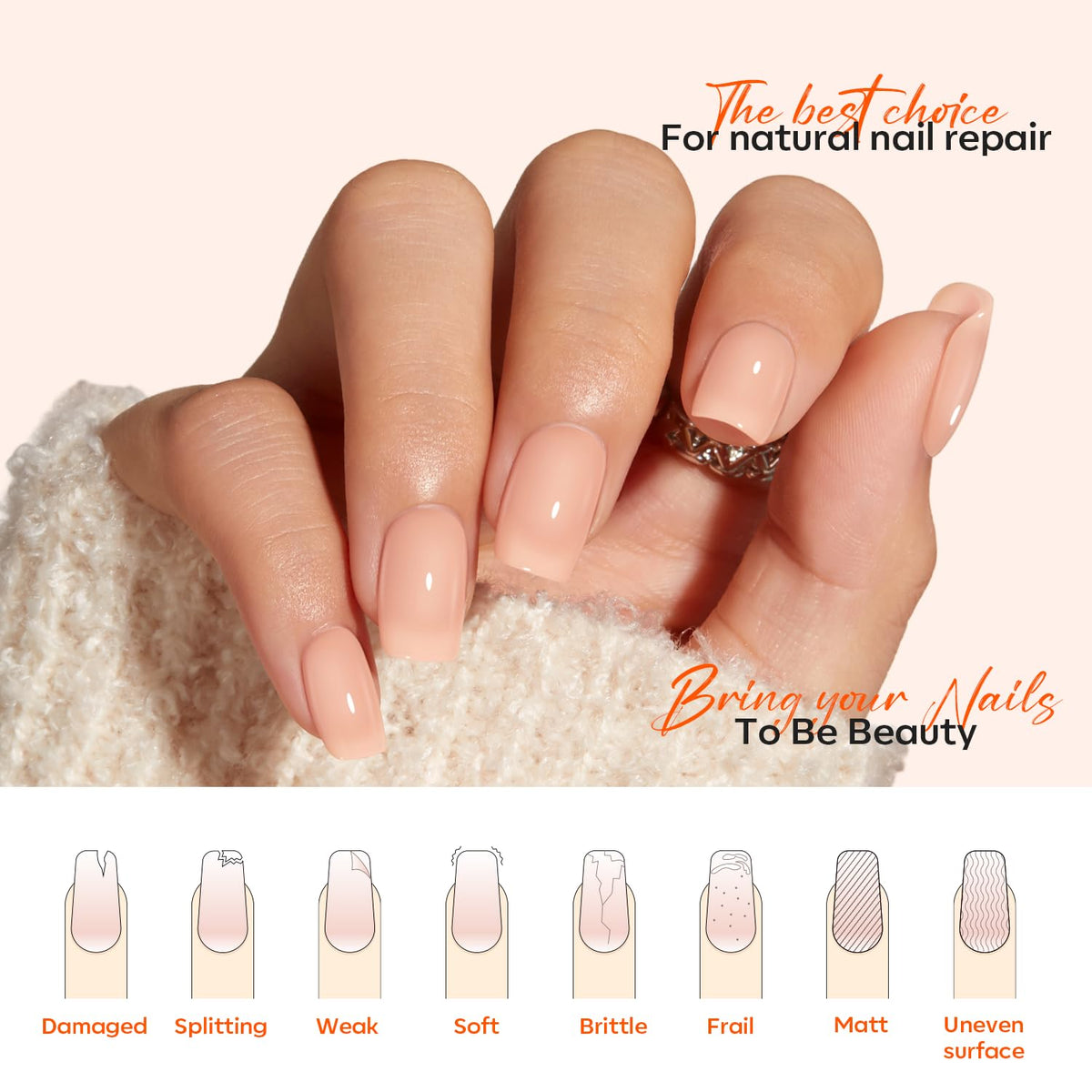 modelones milky white bottle close-up highlighting smooth finish
