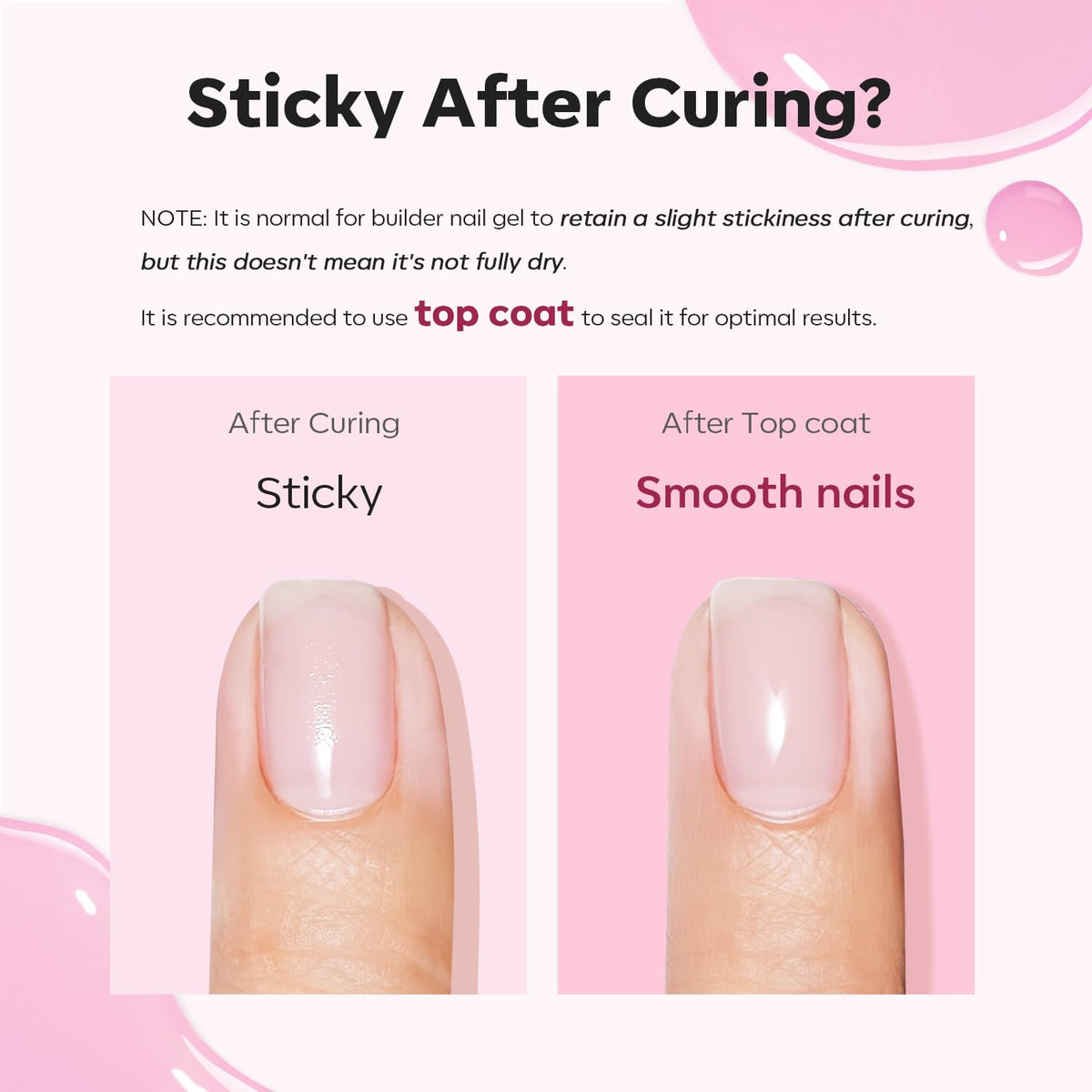 modelones extending nail tip in use demonstrating length and strength
