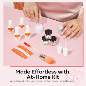 modelones nail finish shine detail showing smooth glossy result for polished look