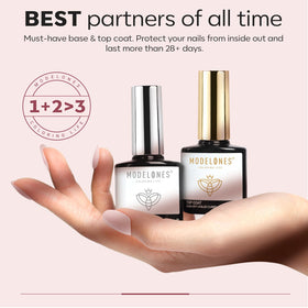 modelones nail tip extension demo attaching tip securely for effortless lengthening