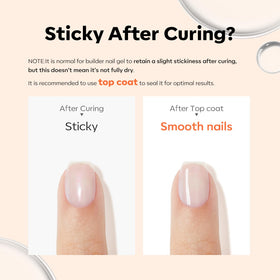 modelones nail tips attached with glue gel demonstrating secure bond