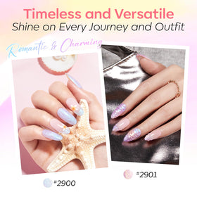 modelones open bottles with brush displaying smooth gel consistency and easy application