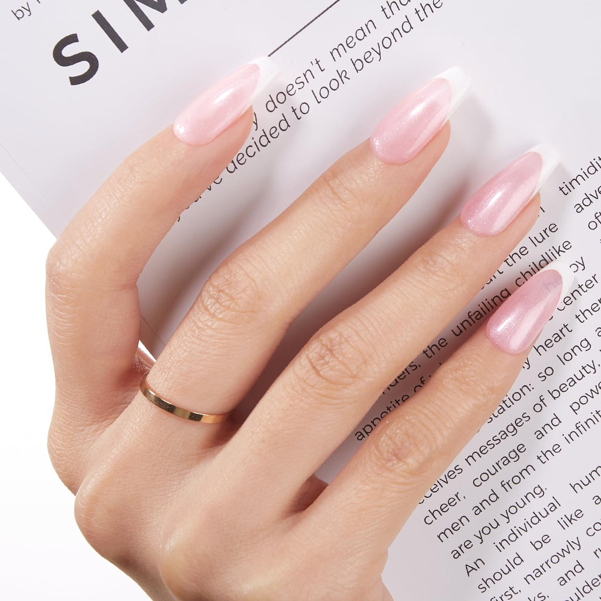 modelones packaging flatlay showing included gel and brush for convenience