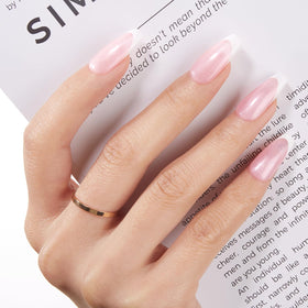 modelones packaging flatlay showing included gel and brush for convenience
