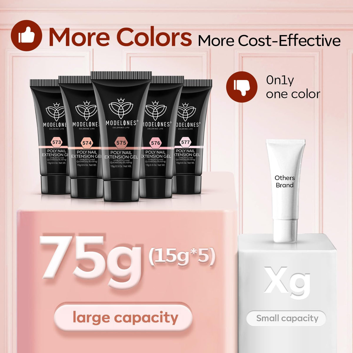 modelones application with brush demonstrating even spread and beginner-friendly control