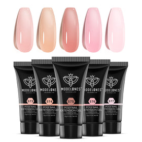modelones front packaging showing five jelly gel tubes and kit contents for easy identification