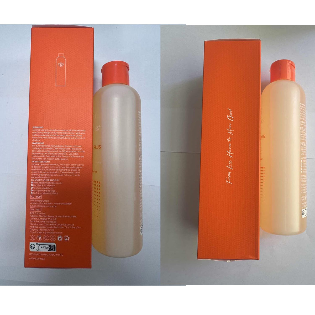 modelones nail removal action showing softened gel being wiped away for effective removal benefit