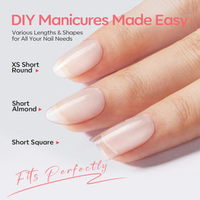 modelones short round tip close-up showing natural curve advantage