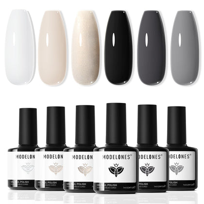 modelones six-bottle set front view showing range and easy selection benefit
