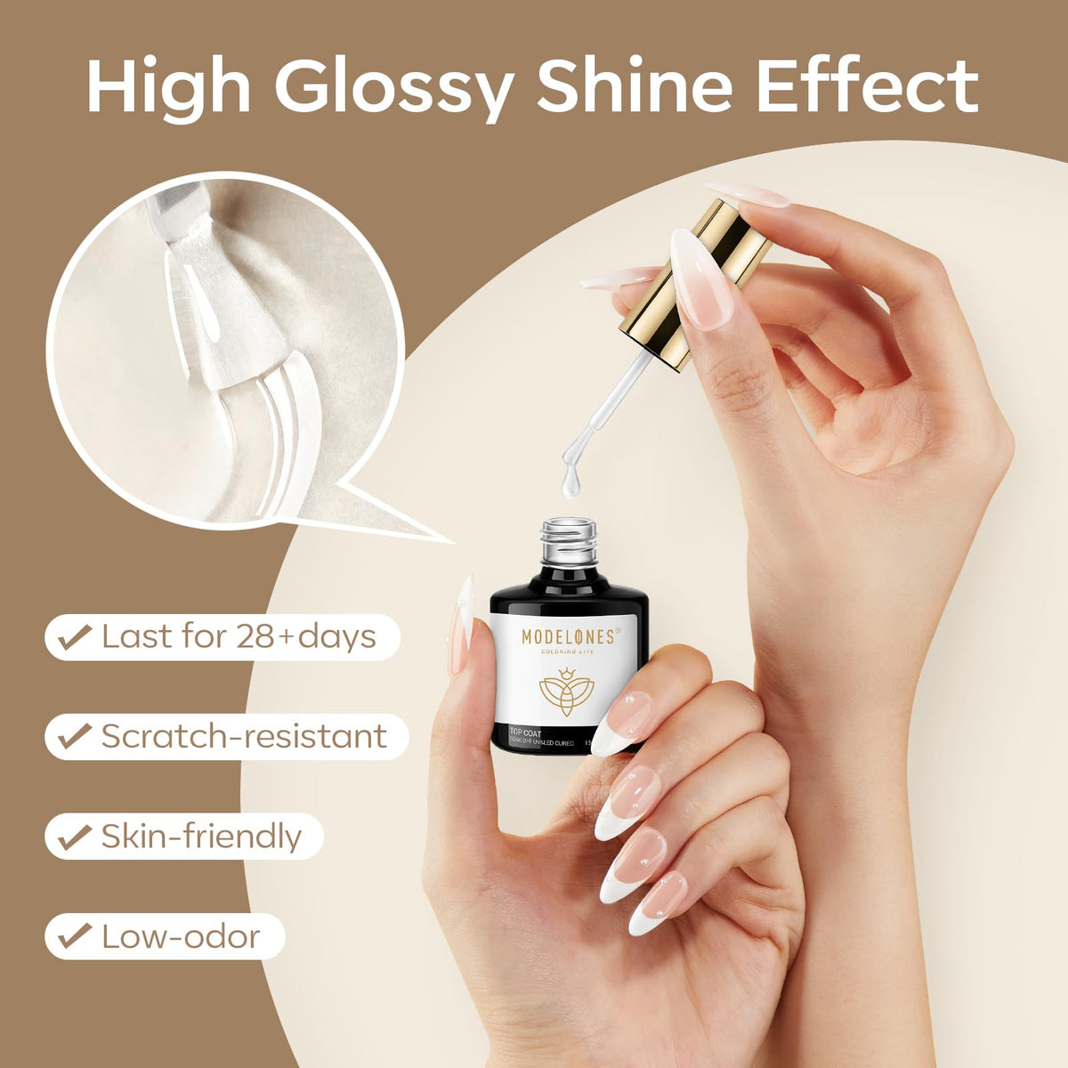 modelones size comparison hand scale illustrating 15ml bottle volume