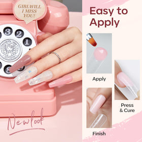 modelones slip solution with brush and spatula for precise application