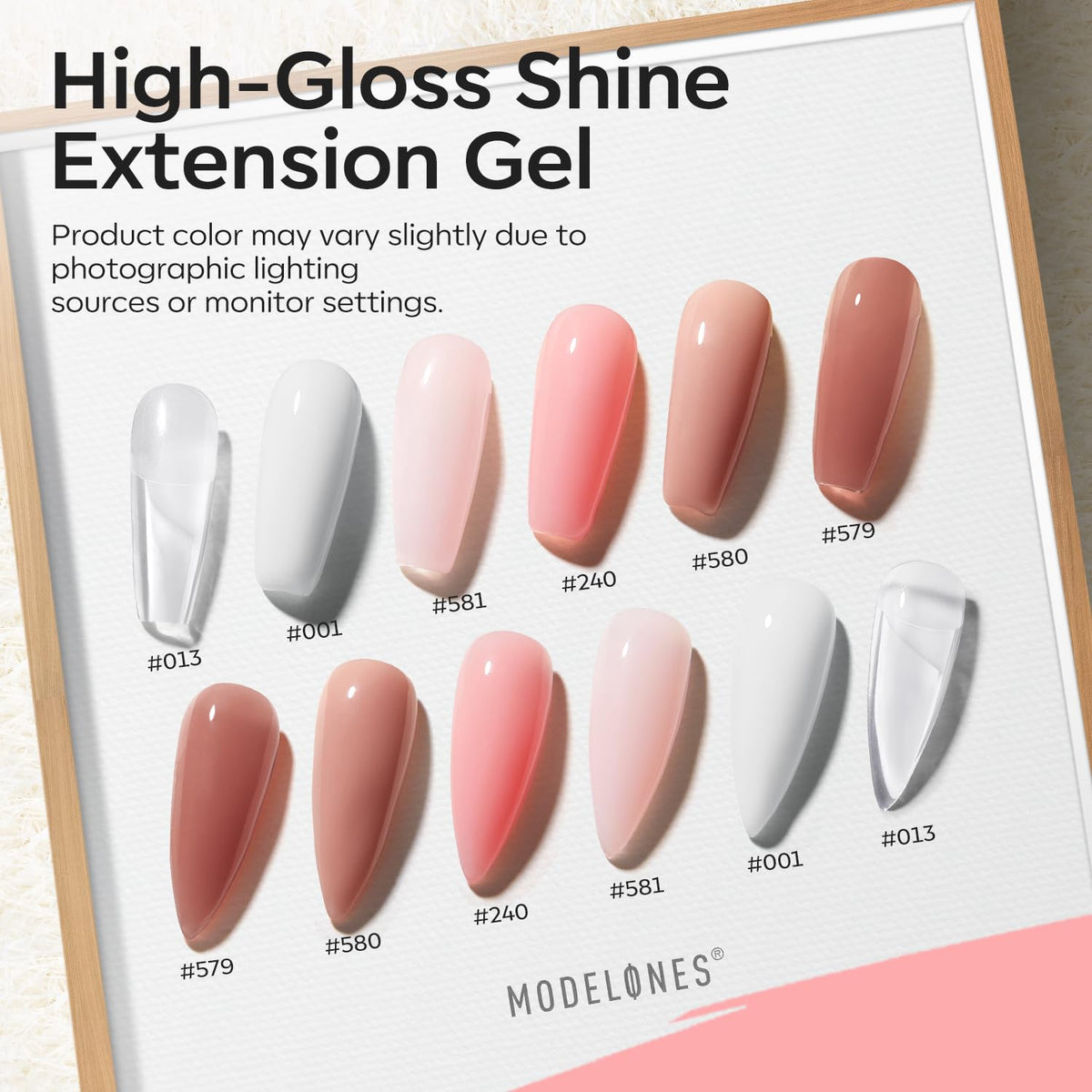 modelones slip solution with brush and spatula for mess-free application