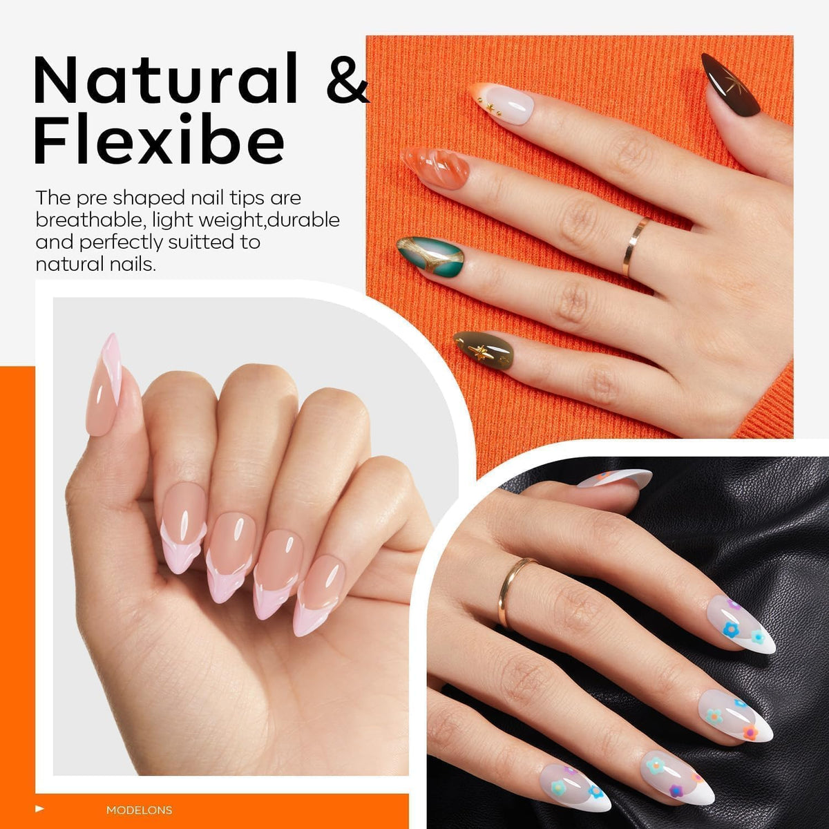 modelones tip clipper and file close-up for quick shaping and length control