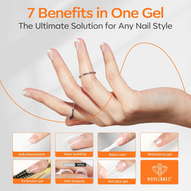 modelones no-wipe top coat glossy surface detail providing high-shine protection and chip resistance