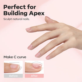 modelones glossy top coat result showing high-shine durable manicure