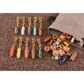 Modpion crystal pendants close-up highlighting sparkle and lightweight design