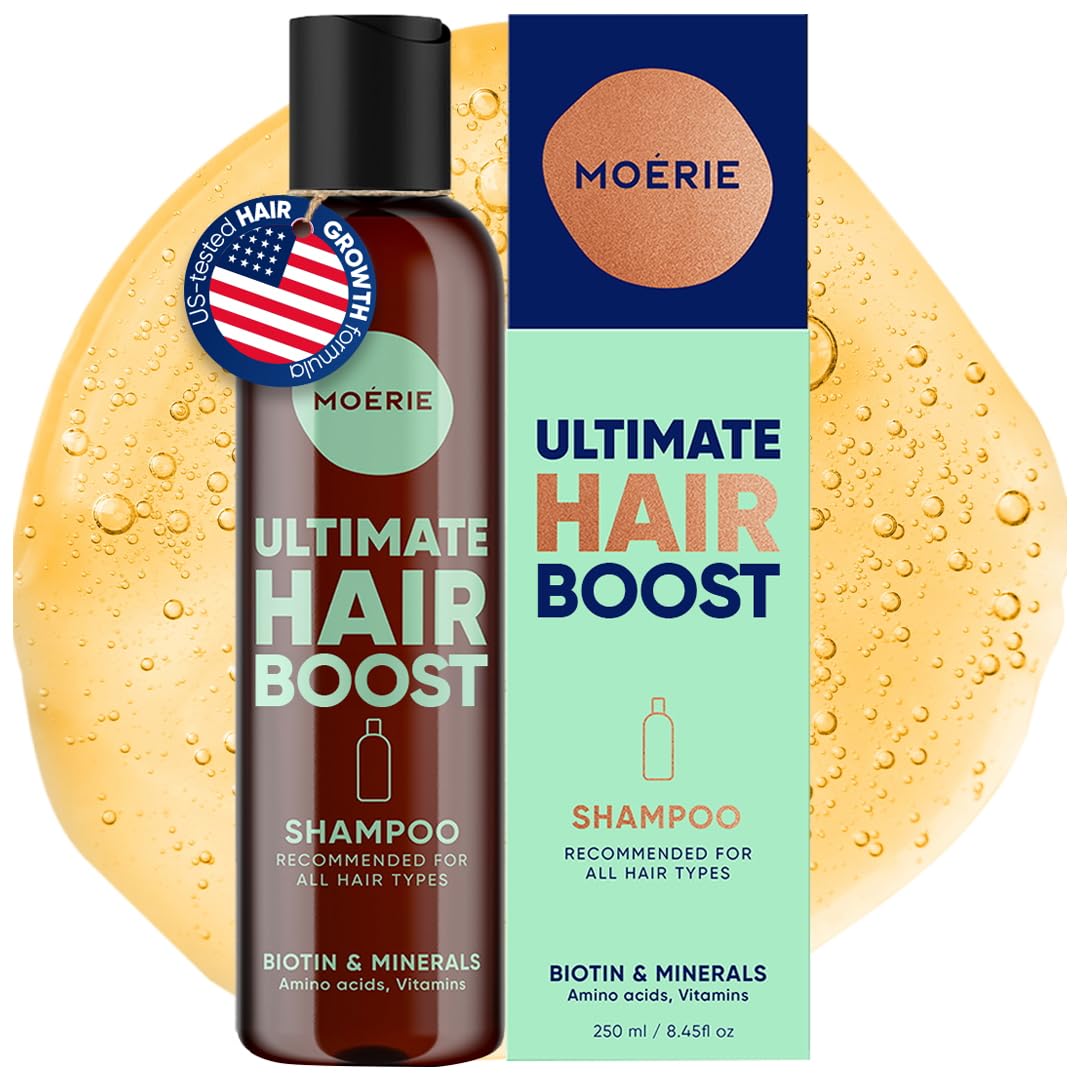 Moerie front bottle showing product and clear branding for easy purchase