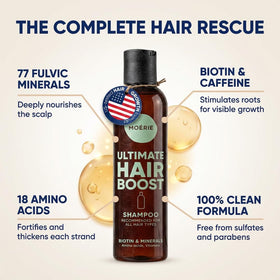 Moerie raw rosemary and biotin ingredients emphasizing natural nutrient benefit