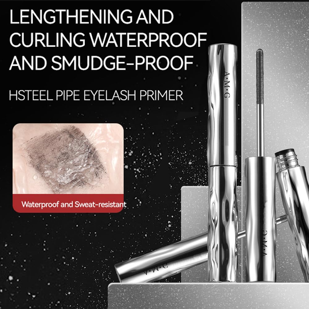 MOGSLRPE applied on model lashes showing lifted, clump-free curl