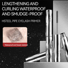 MOGSLRPE applied on model lashes showing lifted, clump-free curl