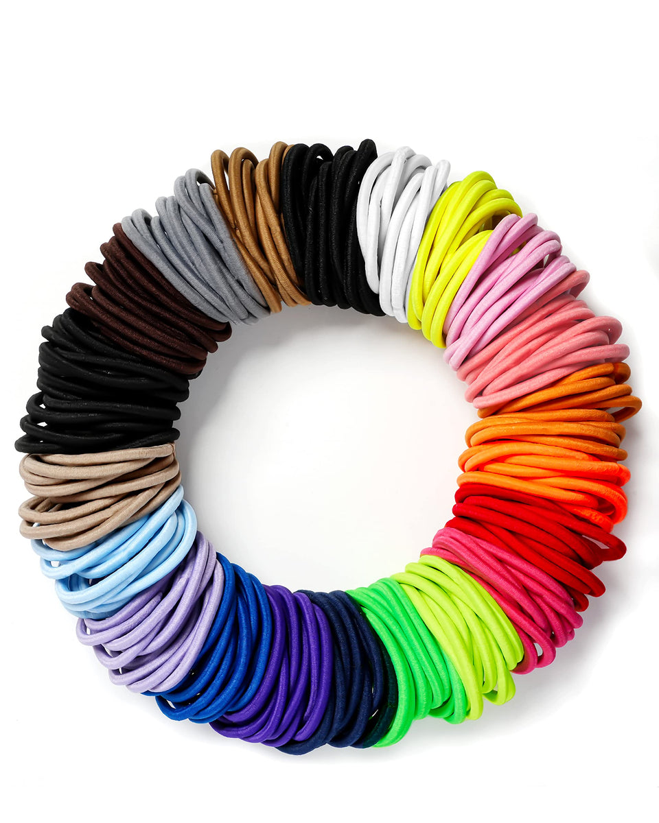 MoHern front packaging showing 203-piece colorful hair tie set and value