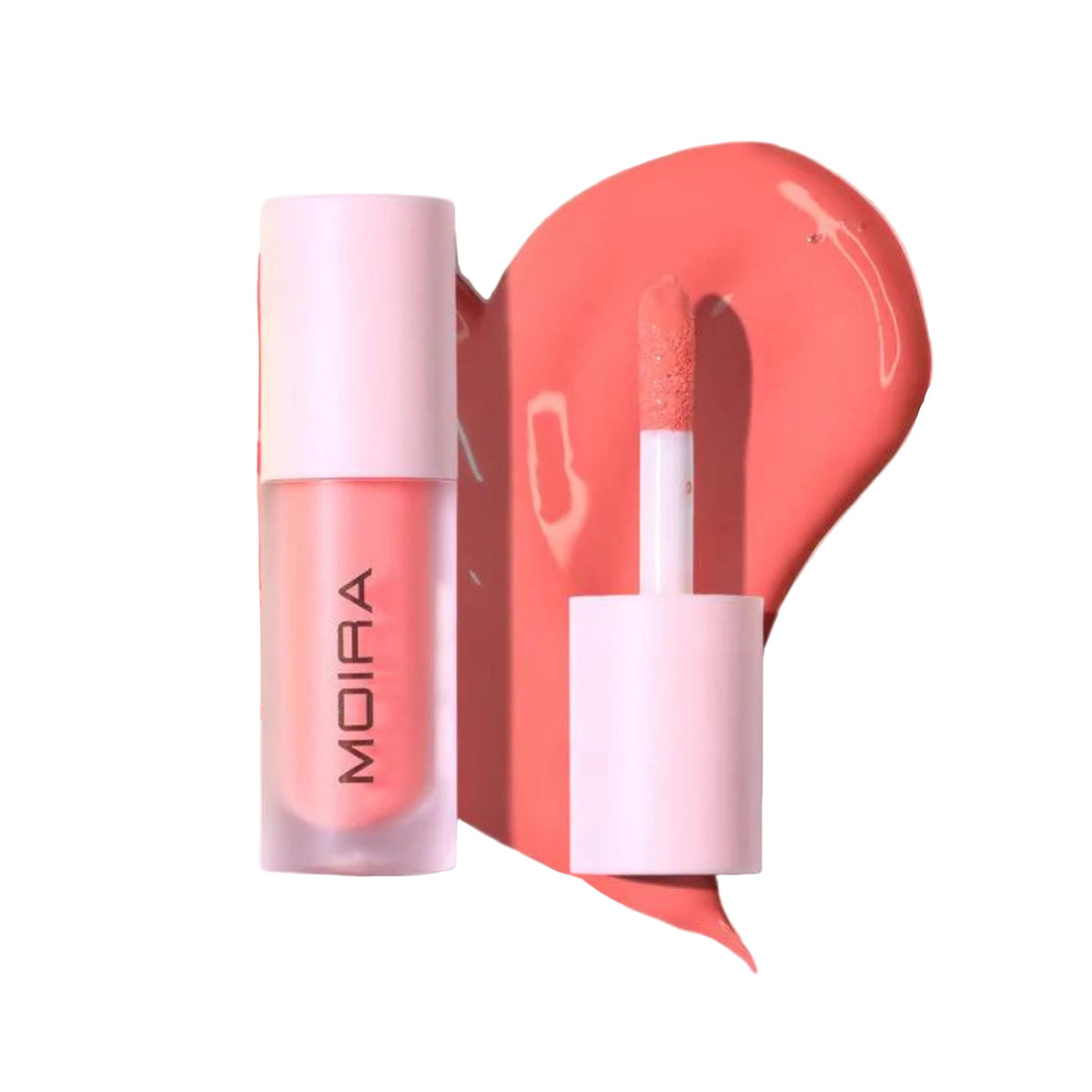 Moira Love Steady texture swatches demonstrating blendable pigment and buildability
