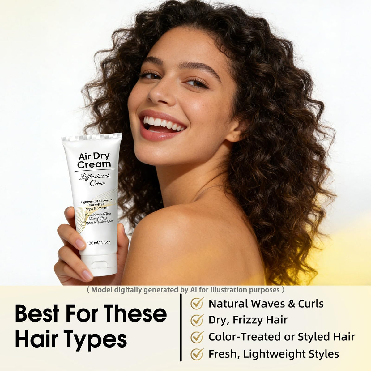 Mokasakiso before and after comparison showing reduced frizz and shine