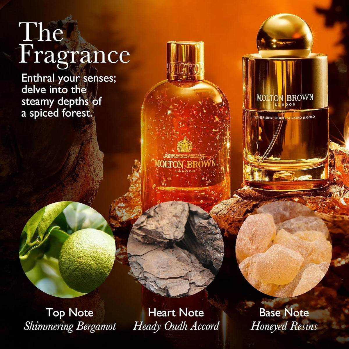Molton Brown creamy lather in hand demonstrating gentle cleansing benefit