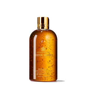 Molton Brown front bottle view showing luxurious packaging and scent