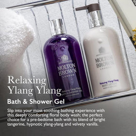 Molton Brown pump and label detail highlighting premium presentation benefit