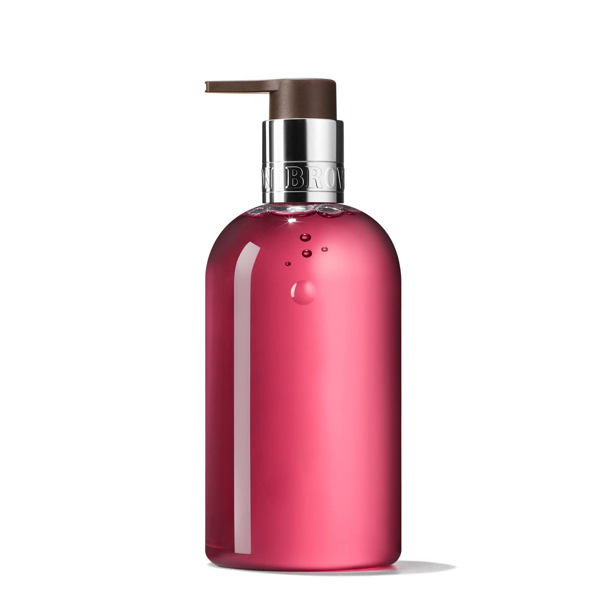 Molton Brown close-up of silky lather demonstrating gentle cleansing benefit