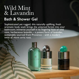 Molton Brown lather texture on hand showing rich foam and gentle cleanse benefit