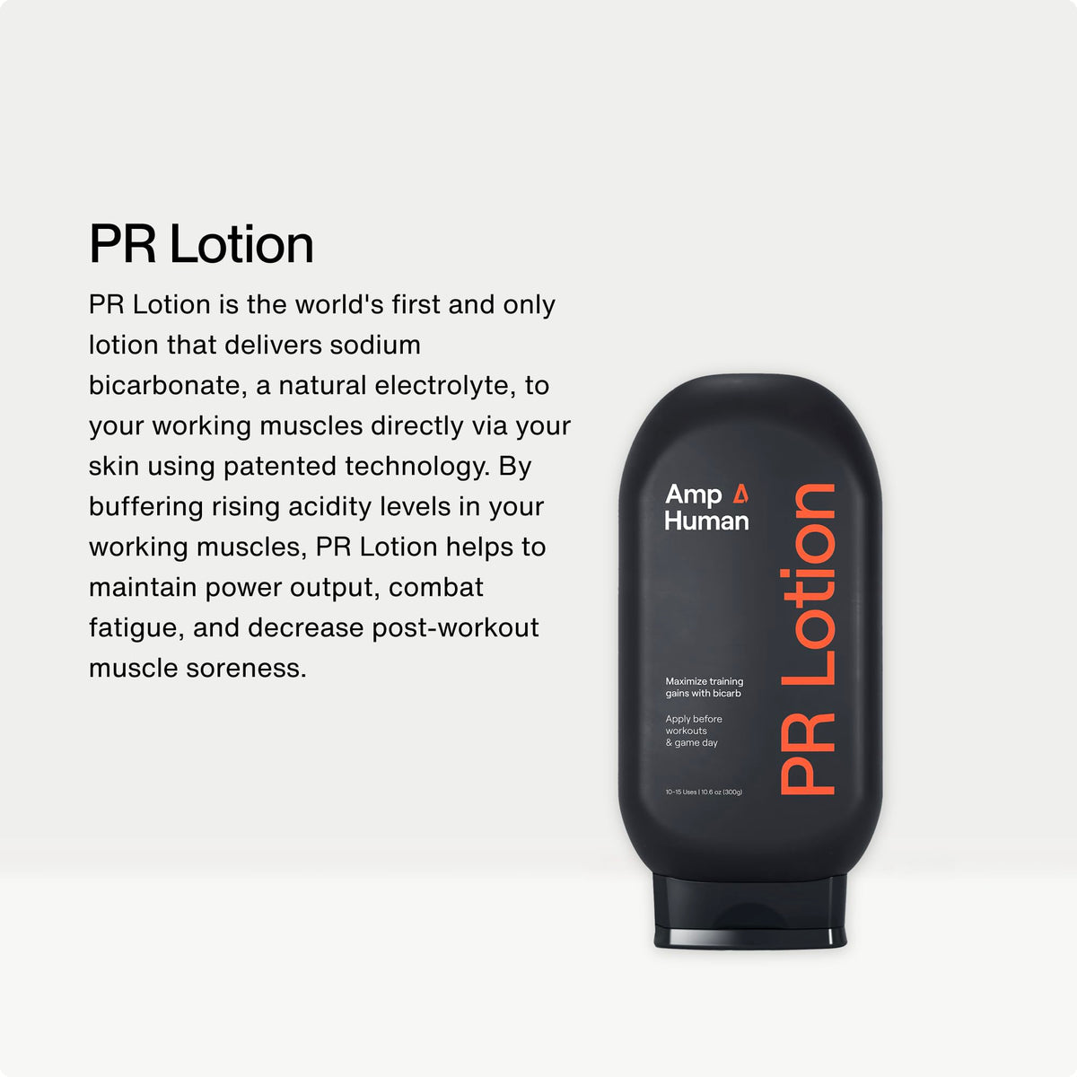 Momentous PR Lotion pump dispensing product for easy application