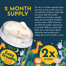 Mommy's Natural Helpers organic tallow in bowl highlighting nourishing fatty acids