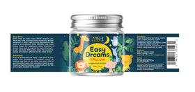 Mommy's Natural Helpers bedtime scene with child and lotion indicating calming routine