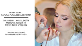 Mom's Secret on hand demonstrating blendability and instant hydration