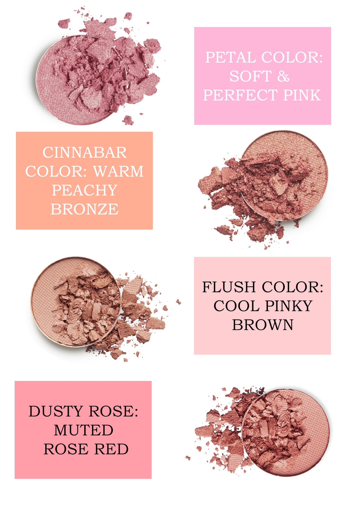 Mom's Secret powder texture swirl highlighting silky, buildable finish