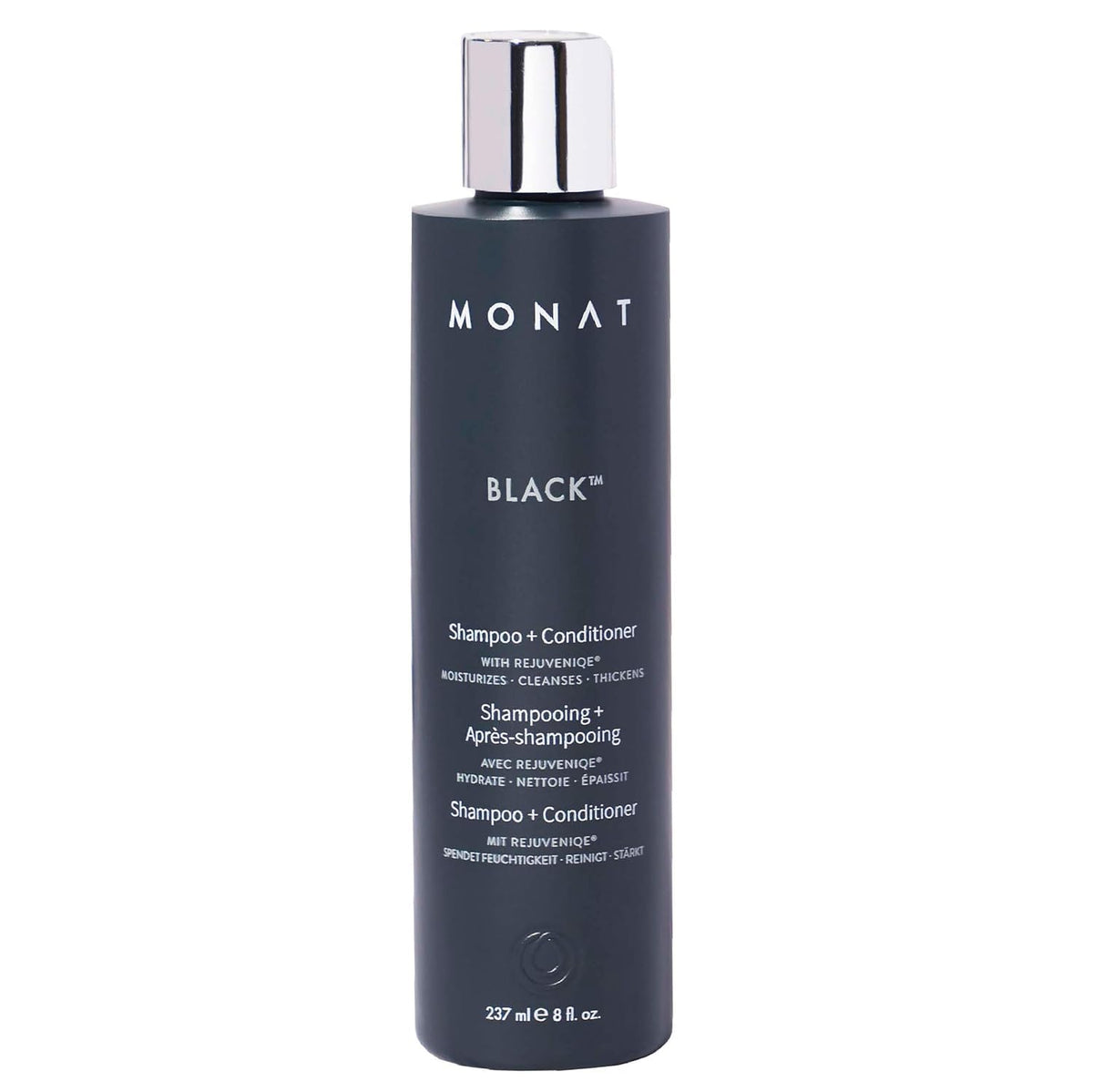 MONAT black front packaging showing clean design and product benefit
