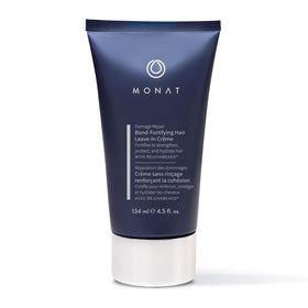 MONAT front packaging showing elegant bottle and label, conveys premium care