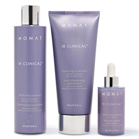 MONAT IR Clinical front packaging showing the complete kit and benefits