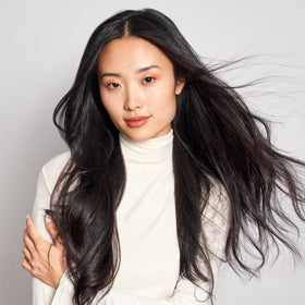MONAT post-wash hair with visible volume and improved body
