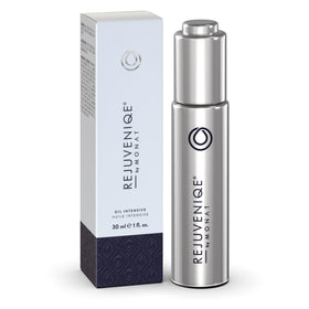 MONAT bottle front view showing elegant packaging and portable size benefit