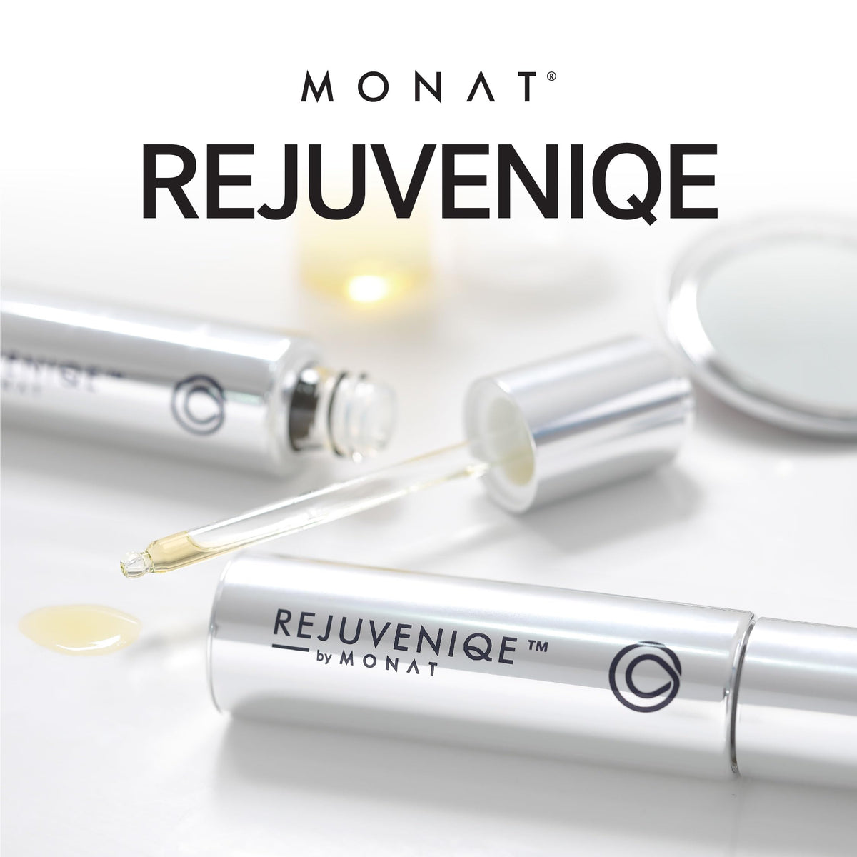 MONAT product label showing ingredients list and transparent formulation benefit