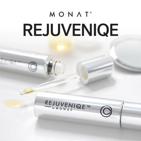 MONAT product label showing ingredients list and transparent formulation benefit