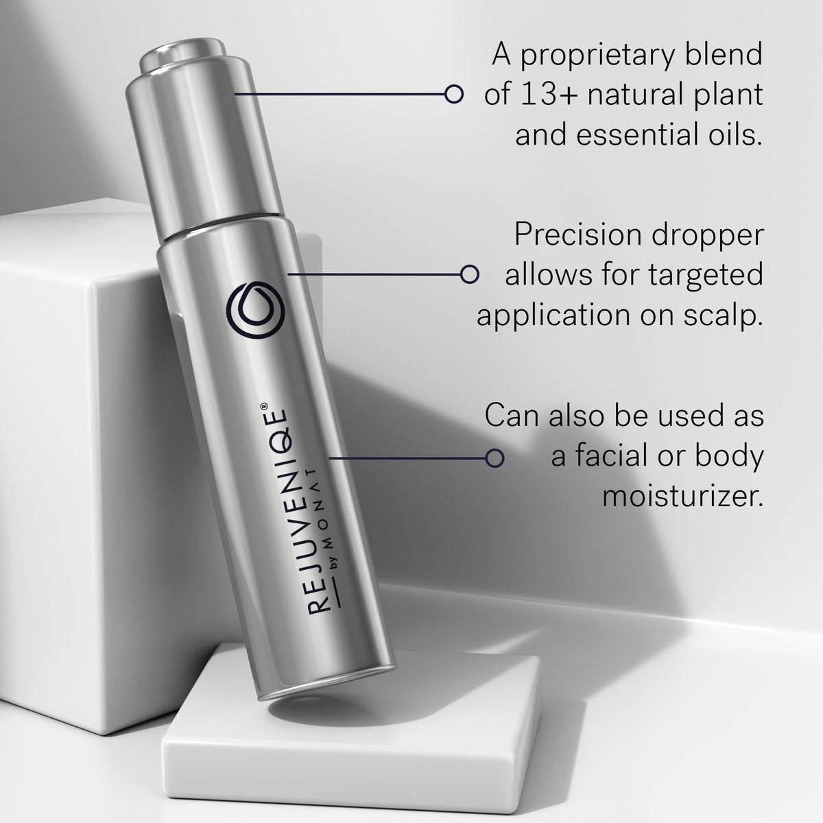 MONAT oil texture close-up highlighting lightweight absorption benefit
