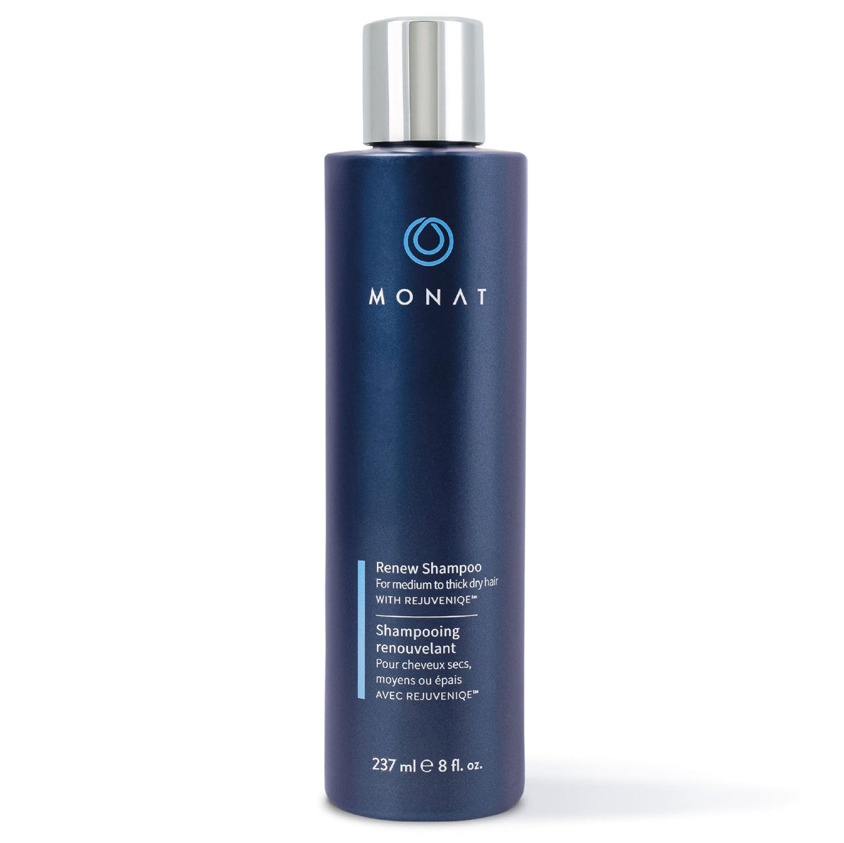 MONAT Renew Shampoo front bottle view showing sleek packaging and hydrating benefits