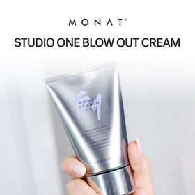 MONAT Studio One cream texture closeup, showing lightweight consistency for smooth styling
