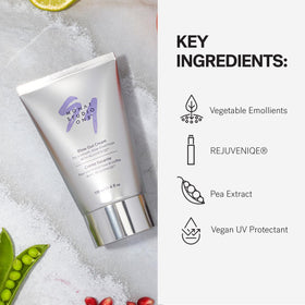 MONAT Studio One applied in hand before styling, illustrating even distribution and protection